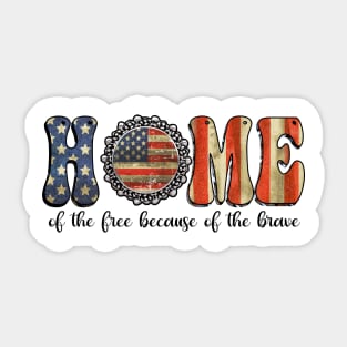 4th of July patriotic Sticker